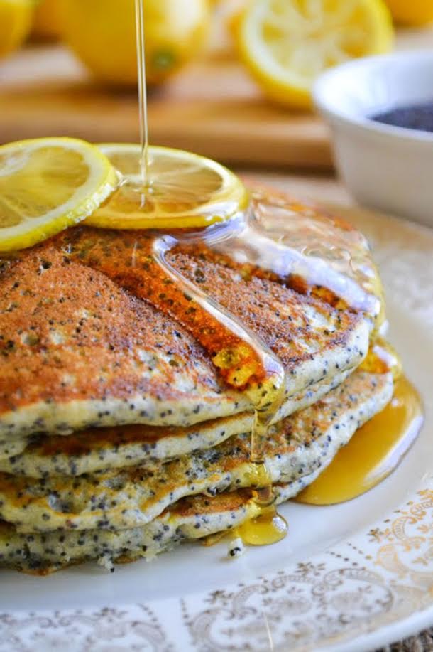 Lemon-Poppy Pancakes